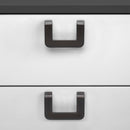 Maniglie per Mobile Interasse 64 mm Zama Colore Titanio 10 Pezzi Emuca