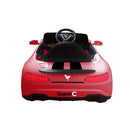 Macchina Elettrica per Bambini 12V Auto Super-C Rossa 
