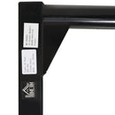 Supporto per Sacco da Boxe 40x63x81 cm da Parete Max 100 kg  Nero