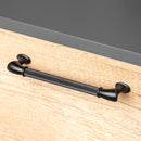 Set 20 Maniglie per Mobili 160 mm in Alluminio Emuca Suez Nero