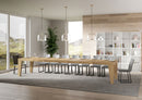 Tavolo Allungabile 140/400x90x77 cm Naxy Premium Quercia Natura  