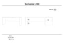 Scrivania da Ufficio Porta PC 180x76x69 cm Noce Stelvio