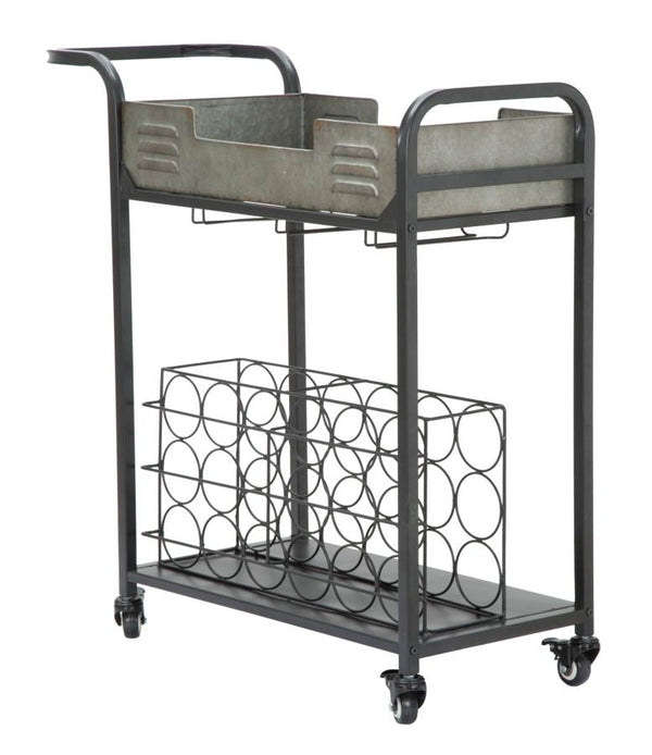 Industry Plus Trolley 81,5x35x86 cm in Schwarz und Graueisen acquista