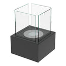Camino a Bioetanolo da Tavolo 25x25 cm Flig Provicence 2 Nero