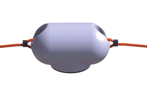 acquista Boa Luminosa Galleggiante Solare a LED 37x22x20 cm in Polietilene Sined Solar Bianco