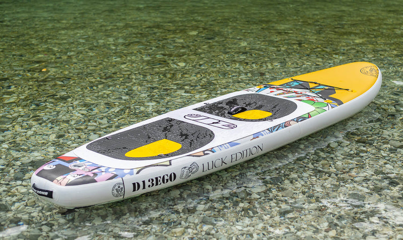 SUP Tavola Stand Up Paddle Gonfiabile 320x81x15 cm con Pagaia Zaino e Accessori Jbay.Zone D13EGO Special Edition