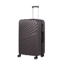 Trolley Valigia Grande Rigido 4 Ruote con Combinazione in ABS Ravizzoni Amalfi Grigio