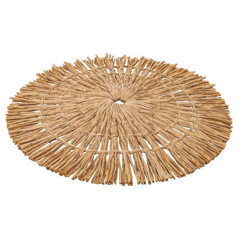 Set 6 Tovagliette Ø38x0,3 cm  in Carta VdE Tivoli 1996 Nature