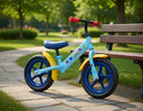 Balance Bike Bicicletta Senza Pedali per Bambini 12" Licenza Marvel Spidey Azzurro