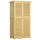 Mobiler Gartenschrank 87 x 46,5 x 160 cm in Holz