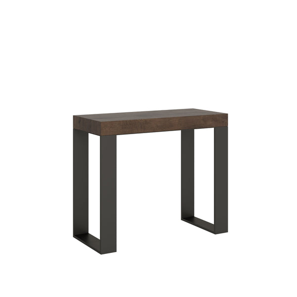 online Consolle Allungabile 90-196x40x77 cm in Nobilitato Marrone
