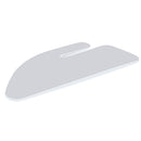 Copriasse Ricambio Asse da Stiro Festival 125x48 cm Cotone Spugna Feltro Grigio     