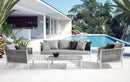 Poltrona 80x85x86h cm con Cuscini Florencia Bianco