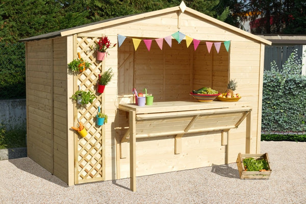 Chiosco da Giardino 310x180 cm in Legno Rio