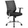 Operativer Bürostuhl aus Tosini Miami Black Fabric und Mesh