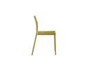 Set 4 Sedie Venus 52,5x55x81 cm in Polipropilene Senape       