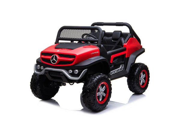 Macchina Elettrica per Bambini 12V con Licenza Mercedes Unimog Rossa online