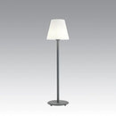 Piantana Lampada Classica Piccola Colore Alluminio per Esterno Linea Lounge Livos