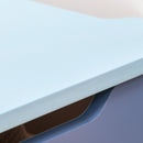 Cassapanca Baule Portagiochi 60x30x50 cm IN MDF Blu