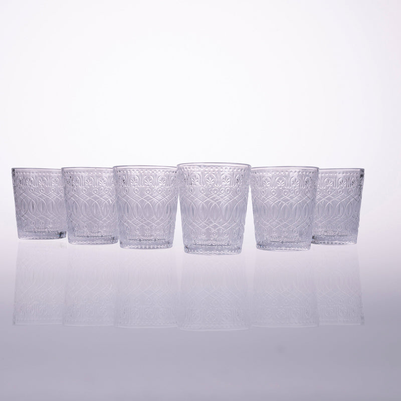 Set 6 Bicchieri Acqua in Vetro 310 ml Villa d'Este Home Tivoli New Marrakech