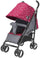 Leichter faltbarer Kinderwagen mit Tasche Nemo Pink mit Sternen
