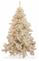 Albero di Natale 1043 Rami Ø140xH210 cm Soriani Avenue White Bianco/Oro 
