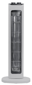 Stufa Elettrica ad Infrarossi 23x23x61,5 cm 800W Moel Maui 840C Bianca