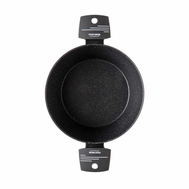 Casseruola Ø20 cm Antiaderente Induzione in Alluminio Effetto Pietra Moneta Yes (Zeus 2.0)