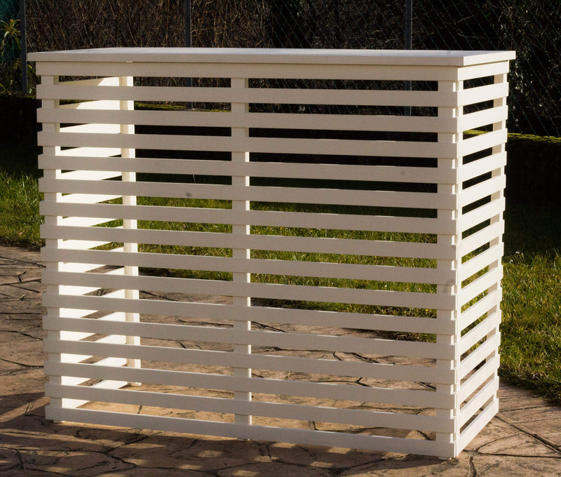 Copri Condizionatore in Legno Fiano Aria Grezzo Varie Misure