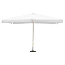 Ombrellone da Giardino 3x4 m Palo Ø48 mm Fantasy in Legno Bianco