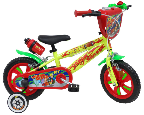 online Kinderfahrrad 12" 2 Bremsen EVA-Reifen Urban Skate Gelb