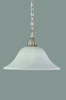 Lampada a Sospensione da Interno  E27 in Metallo Nickel Opaco