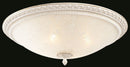 Plafoniera Ceiling & Wall in Metallo Pascal Bianco con Oro