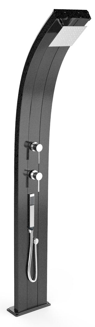 acquista Doccia da Giardino Miscelatore e Doccetta Arkema Dada Top Line Perla Nera