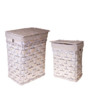 Set 2 Cesti per Biancheria H 64 cm