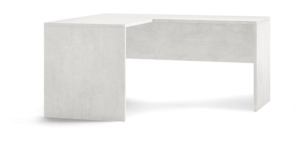 Scrivania da Ufficio Angolare Sinistra 160x76x150 cm Ossido Bianco acquista