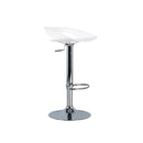 Sgabello Bar 40x40xH69/91 cm in Polipropilene Glen Bianco