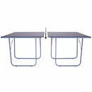 Tavolo da Ping Pong Pieghevole 76,5x102,5x181 cm con Kit Racchette e Palline