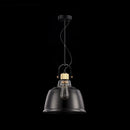 Lampada pendente Pendant in Metallo Irving Nero