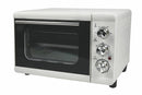 Forno Elettrico Ventilato 32 Litri 1380W con Vetro Kooper Great Stone