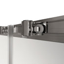 Porta Parete Doccia 2 Ante Scorrevoli in Cristallo Trasparente 6mm H195 Bonussi Vivian Varie Misure