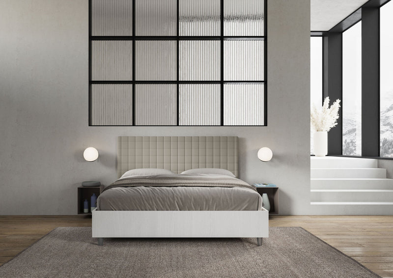 Letto Matrimoniale Burmy Tortora Varie Misure