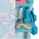 Set 2 Sedie Mare Spiaggine Pieghevoli per Bambini con Ombrello Soriani Oxford Unicorno