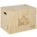 Plyo Box 3 Altezze 45x40x60 cm in Legno di Faggio   
