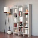Libreria 15 Ripiani 96x24,8x192 cm in Legno MDF Bianco