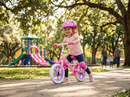 Balance Bike Bicicletta Senza Pedali per Bambini 12" Licenza Disney Minnie Rosa