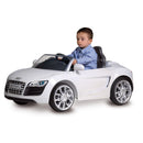Macchina Elettrica per Bambini 6V con Licenza Audi R8 Bianco