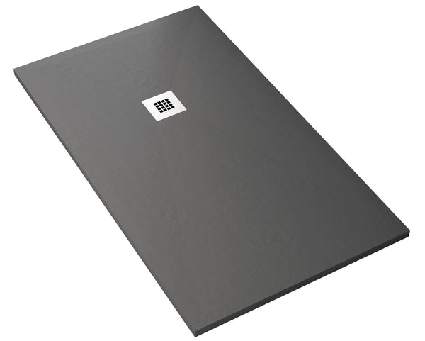 Duschwanne in Bonussi Everest Anthrazit Stein Verschiedene Größen online