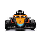 Macchina Elettrica per Bambini Licenza Ufficiale Mc Laren F-1 10,8V Arancione      