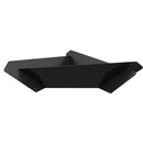 Braciere da Esterno a Legna in Acciaio 71x63,5x17,6 cm Flig Austin Triangolo Nero
